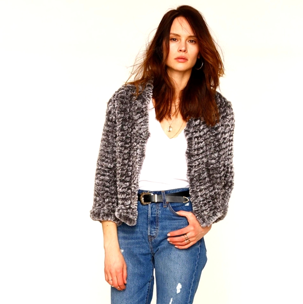 Heartloom Aria Jacket in Charcoal - Brand New Sz S